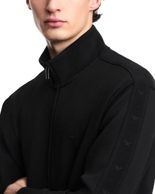 Double Jersey Zip Up Sweatshirt