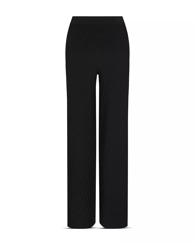 Emporio Armani 3D Knit Jacquard Trousers