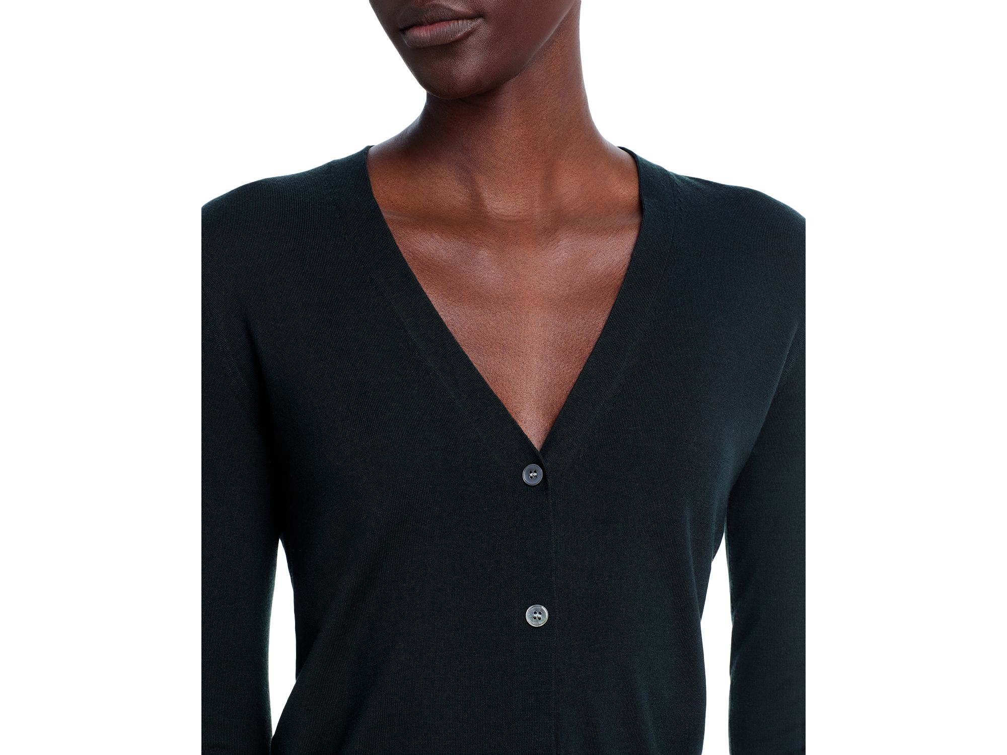 V Neck Regal Cardigan Sweater — Image 4