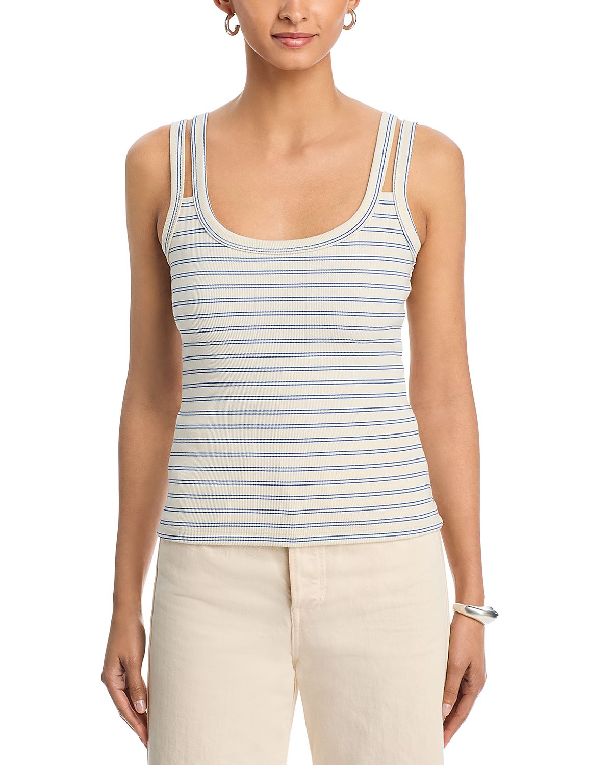 Askk Ny Double Strap Tank Top