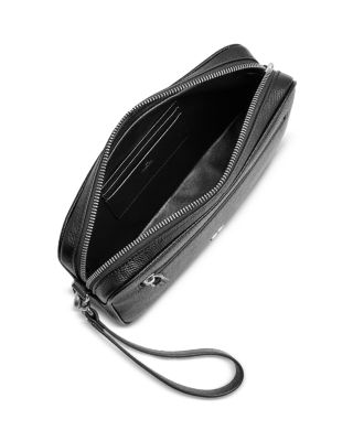 VLogo Leather Pouch