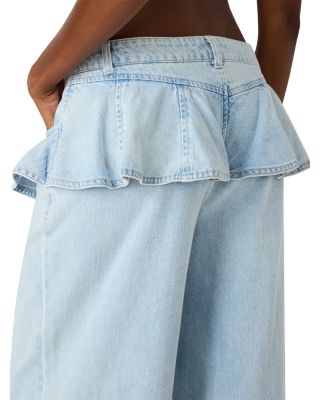 Chlo High Rise Wide Leg Jeans in Sulphur Spring