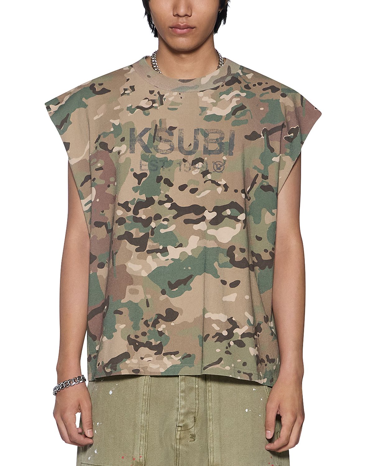 Ksubi Woodland Ekcess Cut Off Tee