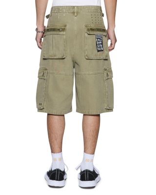 Trooper Cargo Shorts in Militant Khaki