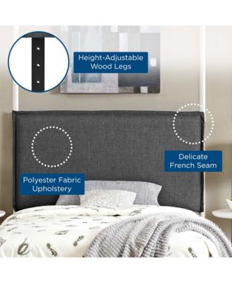 Camille Upholstered Fabric Headboard, Twin