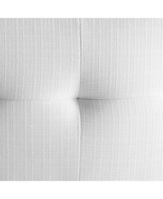 Privy Stainless Steel Upholstered Fabric Counter Stool