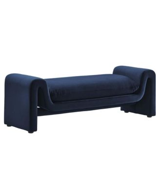 Waverly Performance Velvet Bench