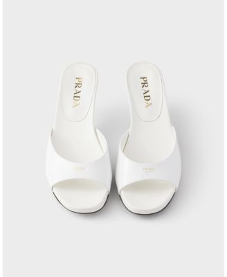  Women's Patent Leather Kitten Heel Sandals