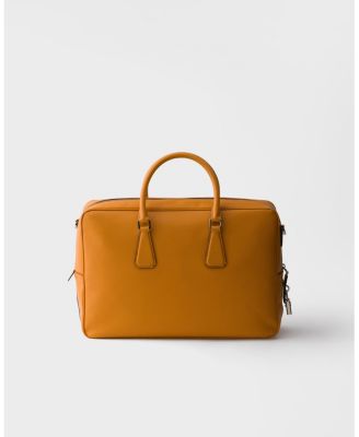 Saffiano Leather Work Bag