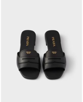  Women's Leather Slides