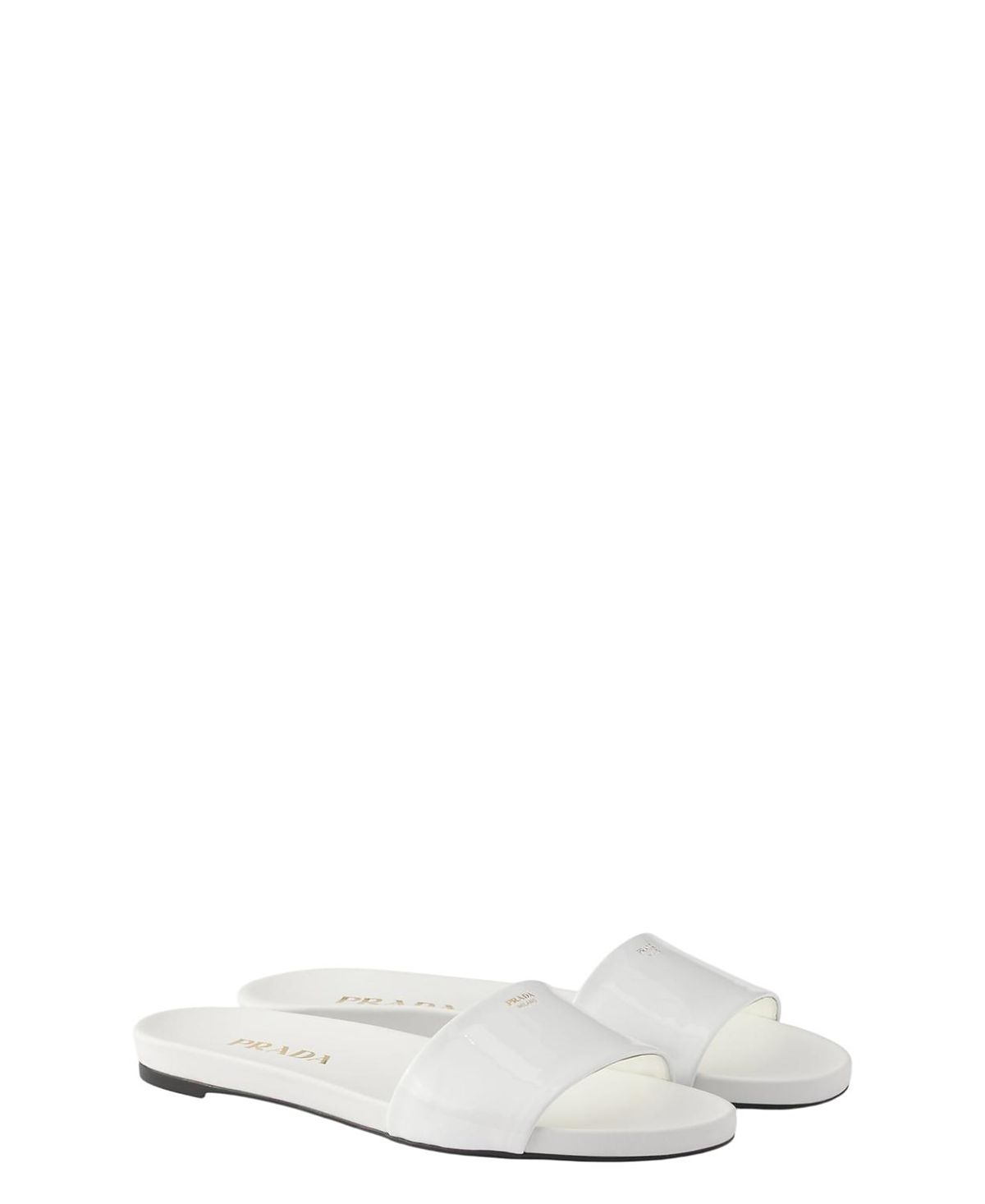 Prada Women's Patent Leather Slides