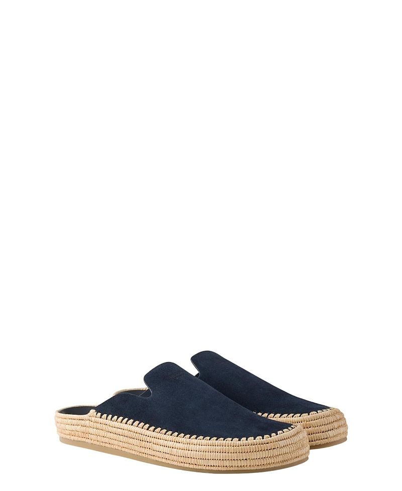 Prada Men's Suede Mules