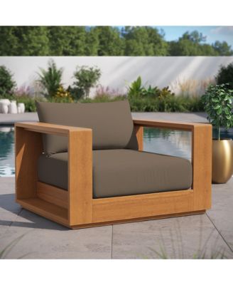 Tahoe Outdoor Patio Acacia Wood Chair