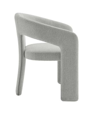 Oslo Barrel Fabric Upholstered Dining Accent Chair