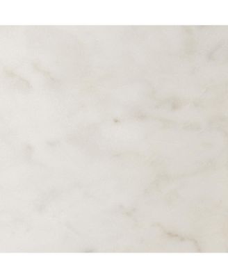 Viva Round White Marble Side Table