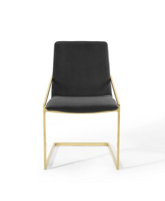 Pitch Performance Velvet Dining Armchair, Set of 2