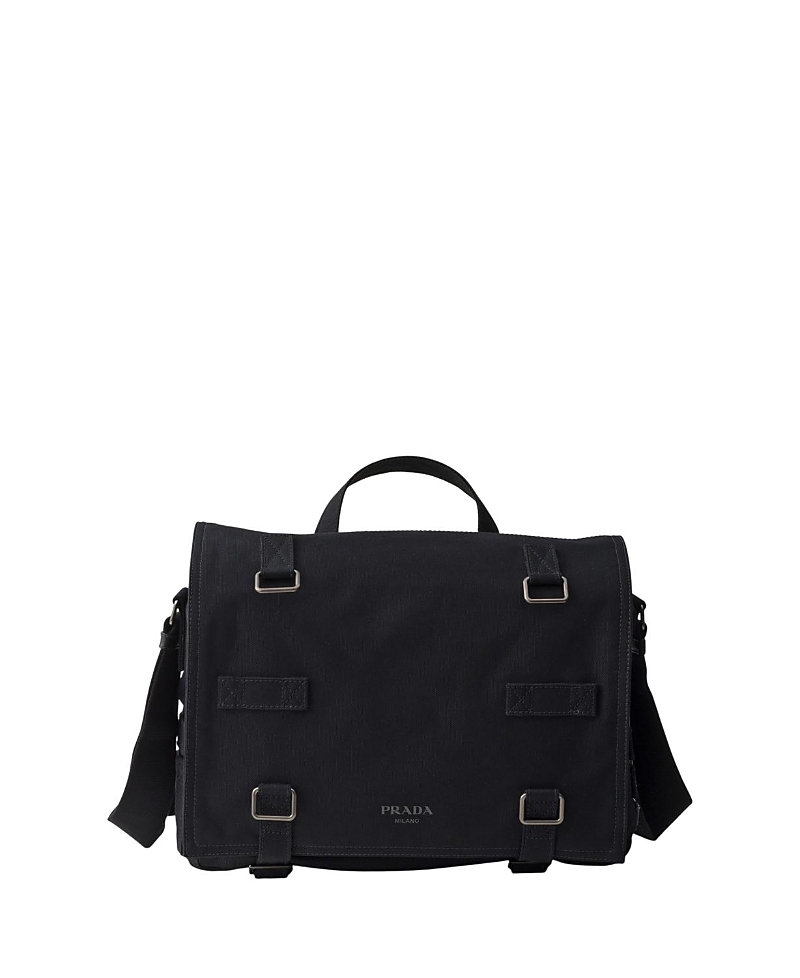 Prada Canvas Shoulder Bag · One Size