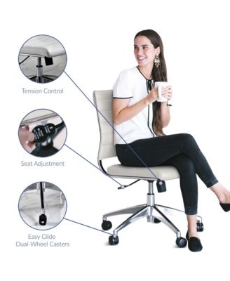  Jive Armless Mid Back Office Chair