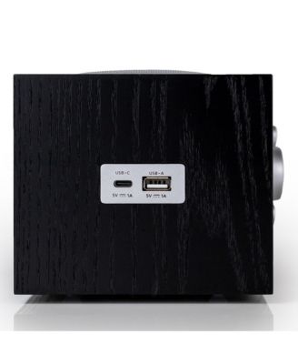 Model Three AM/FM Bluetooth Clock Radio with USB Charging Ports