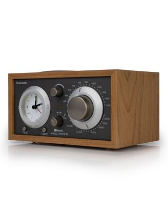Model Three AM/FM Bluetooth Clock Radio with USB Charging Ports