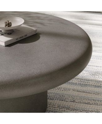 Argos Indoor - Outdoor Patio Concrete Round Coffee Table