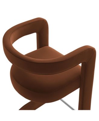  Winslow Performance Velvet Bar Stool
