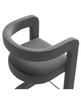  Winslow Performance Velvet Bar Stool