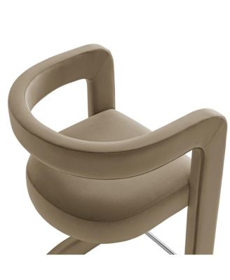  Winslow Performance Velvet Bar Stool
