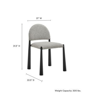 Hayley Upholstered Fabric Dining Side Chair