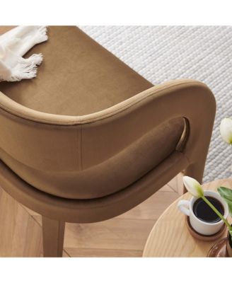  Pinnacle Performance Velvet Accent Bench