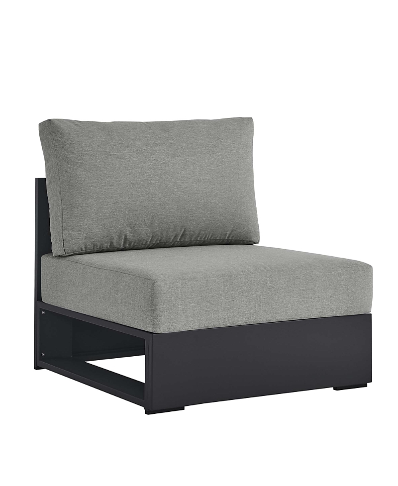 Modway Tahoe Outdoor Patio Powder-Coated Aluminum Modular Armless Chair