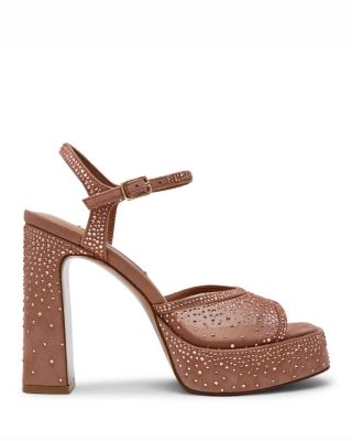 Women's Liandra Rhinestone Platform Sandals