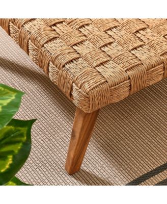 Thames Outdoor Patio Wicker Outdoor Patio Rattan Coffee Table