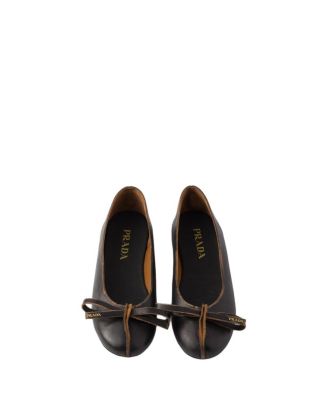  Women's Antiqued Leather Ballerinas