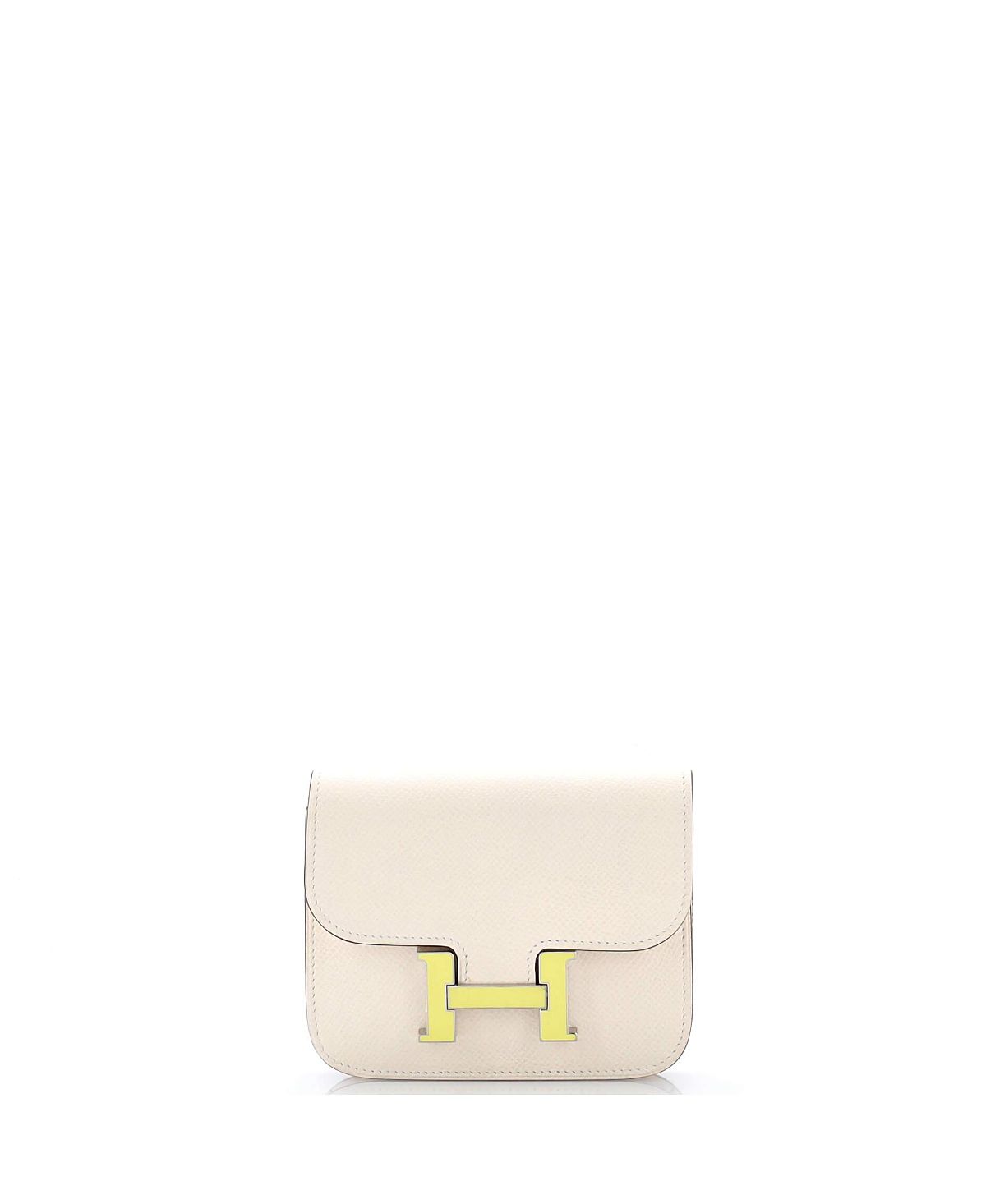 Pre-Owned HERMES Constance Slim Wallet Epsom