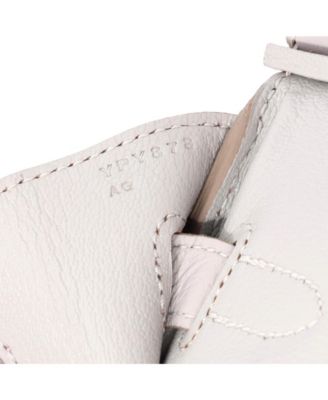 Birkin 30 Handbag Grey Togo with Palladium Hardware