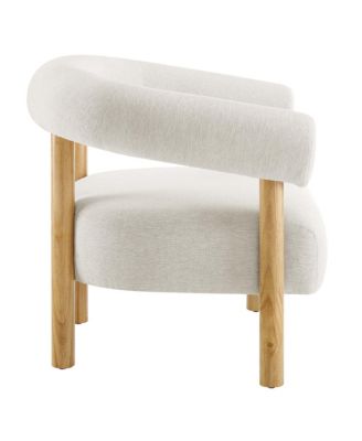 Sable Upholstered Fabric Armchair