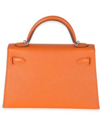 Mini Kelly 20 II Leather Handbag