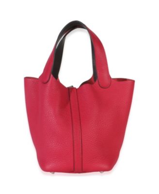 Picotin Leather Handbag