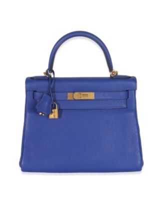 Retourne Kelly 28 Leather Handbag