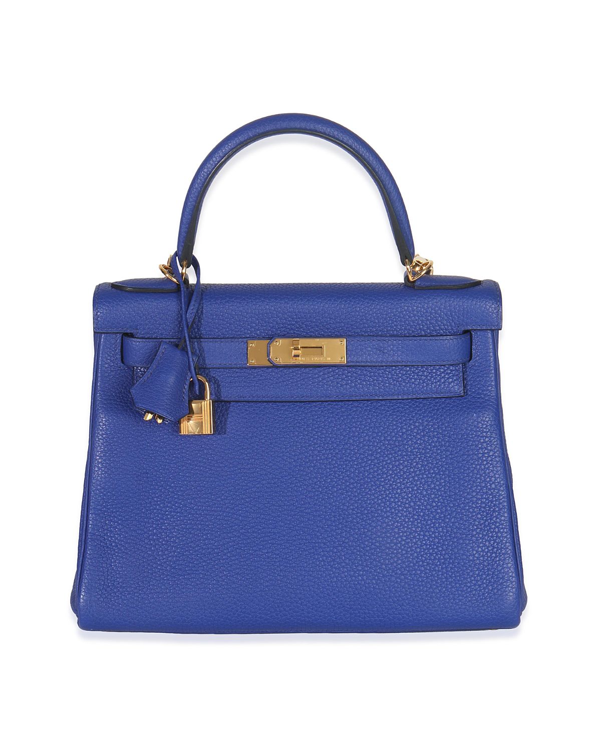 Pre-Owned HERMES Retourne Kelly 28 Leather Handbag