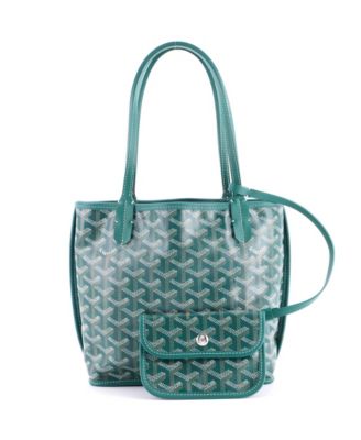 Mini Anjou Reversible Tote Coated Canvas