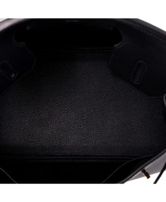 Birkin 30 Handbag Black Epsom with Gold Hardware