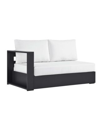 Tahoe Outdoor Patio Powder-Coated Aluminum Modular Left-Facing Loveseat