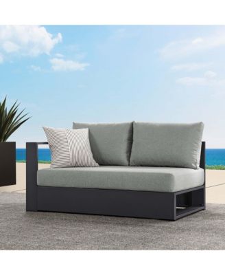 Tahoe Outdoor Patio Powder-Coated Aluminum Modular Left-Facing Loveseat