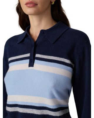 The Long Sleeve Cashmere Polo