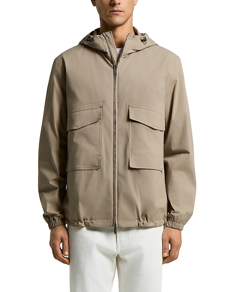 Peserico Zip Up Hooded Jacket