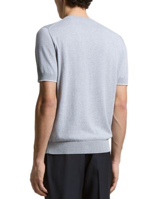 Lightweight Crepe Cotton T Shirt