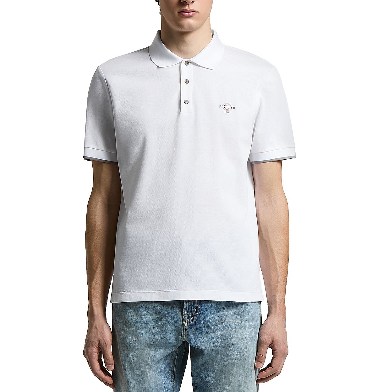 Peserico Pique Polo Shirt