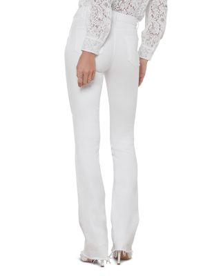Ruth High Rise Straight Jeans in Blanc